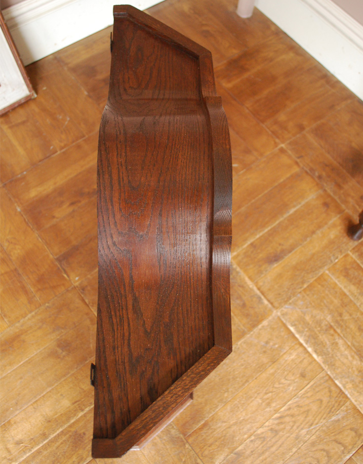 j-1157-f アンティークウォールキャビネットの天板
