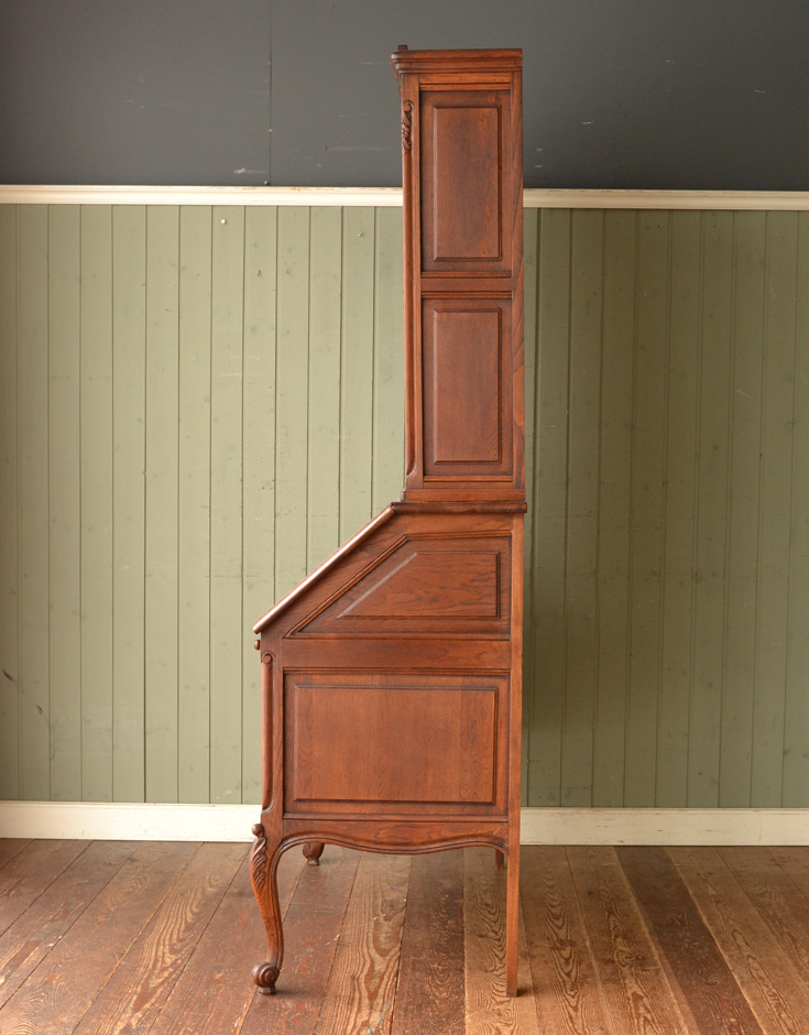 j-1173-f アンティークブックビューローの横