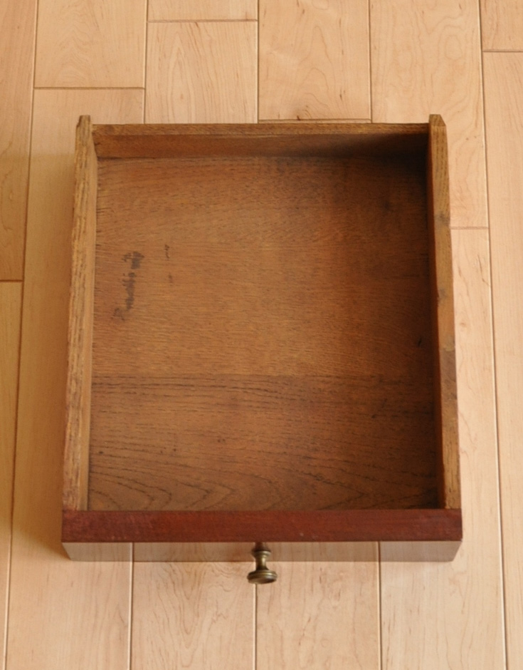 j-1177-f アンティークナイトテーブルの引き出し