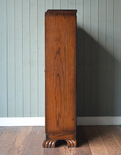 j-1181-f アンティークブックケースの横