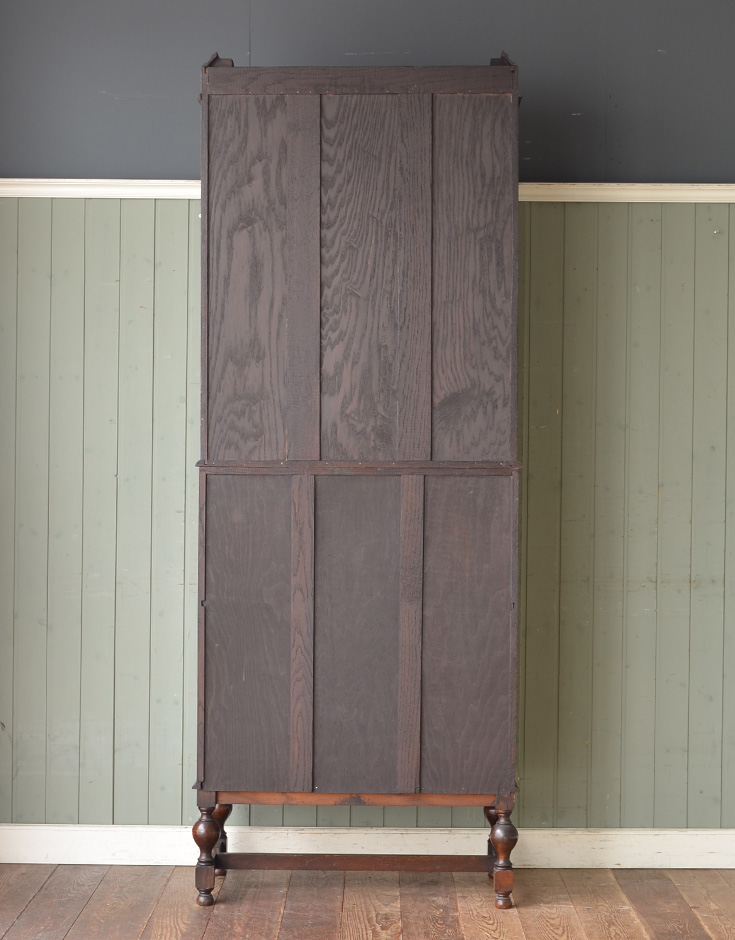 j-1248-f アンティークブックビューローの後ろ