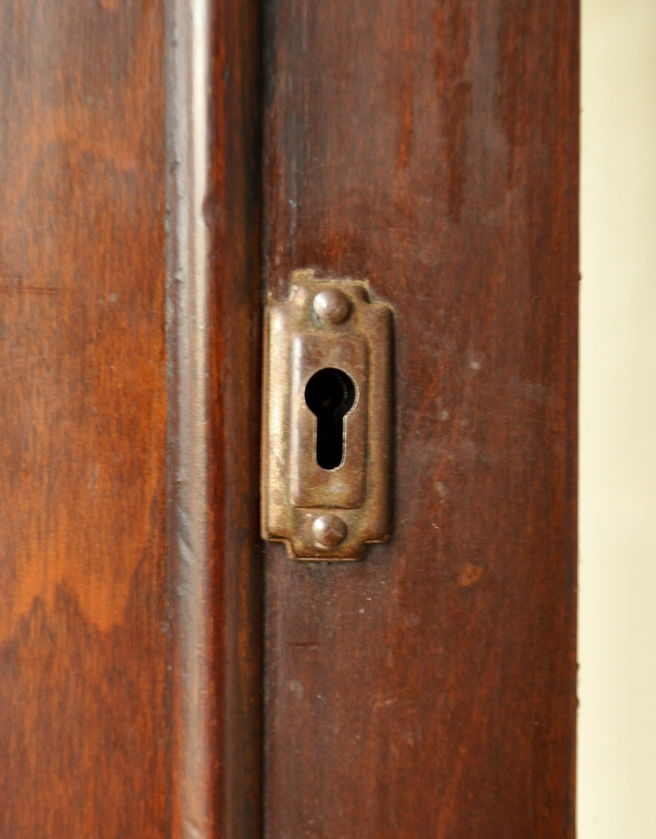 j-1274-f アンティークガラスキャビネットの取っ手