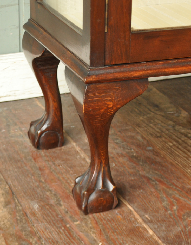 j-1274-f アンティークガラスキャビネットの脚