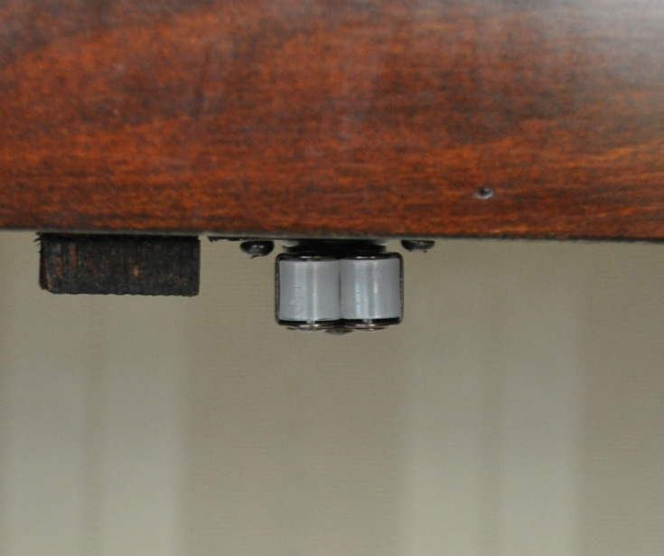 j-1274-f アンティークガラスキャビネットのローラーキャッチャー