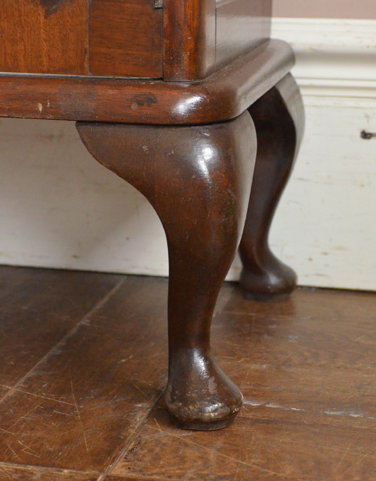 j-1277-f アンティークガラスキャビネットの脚