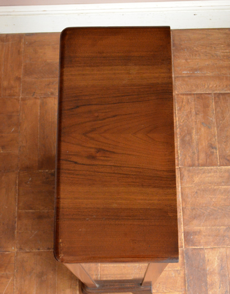 j-1277-f アンティークガラスキャビネットの天板