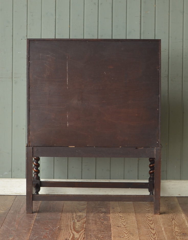 j-1279-f アンティークビューローの後ろ