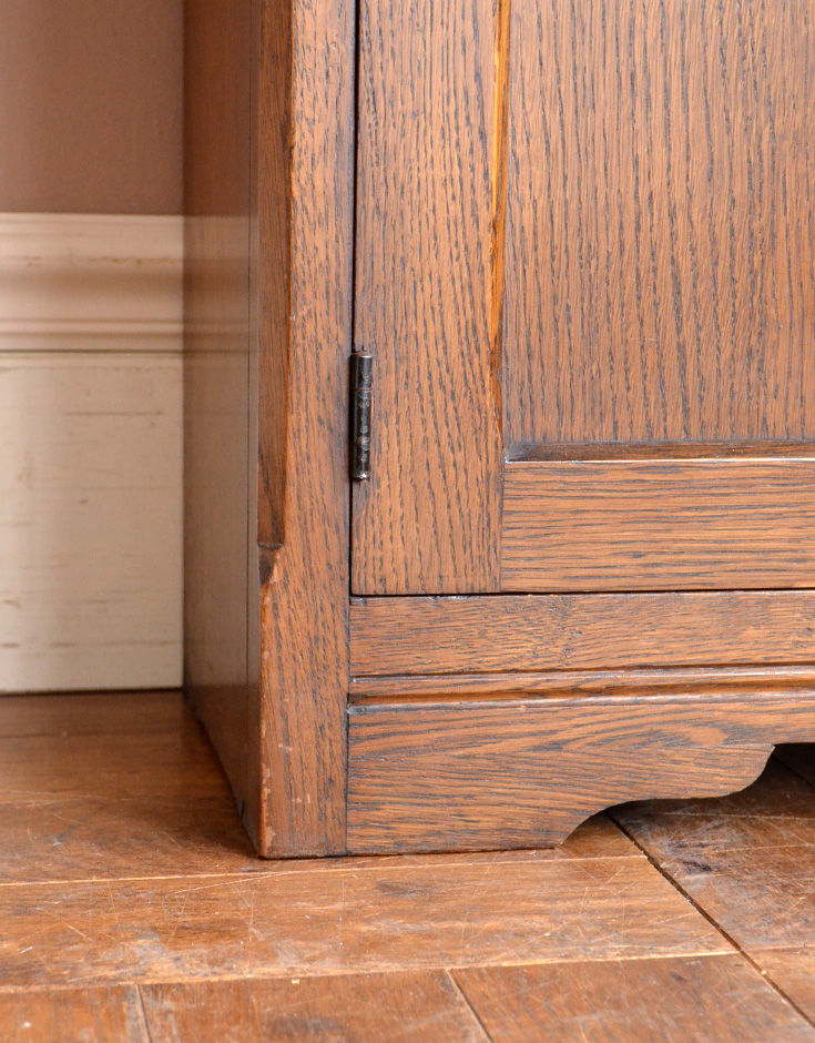 j-1293-f アンティークブックシェルフの脚