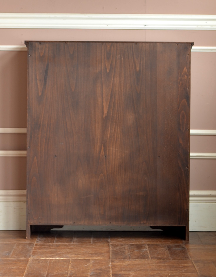 j-1293-f アンティークブックシェルフの後ろ