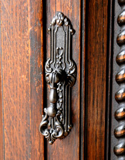 アンティークミラーサイドボード