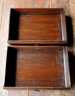 アンティークミラーサイドボード