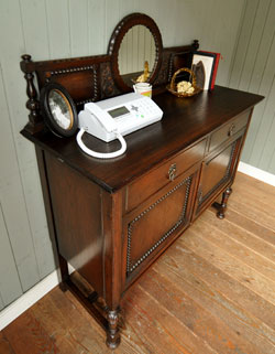 アンティークミラーサイドボード