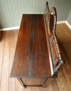 アンティークミラーサイドボード