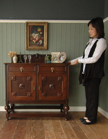 木製サイドボ－ド サイトーウッド / SAITO WOOD BASKET donut lid ダストボックス