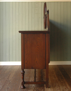 アンティークミラーサイドボード