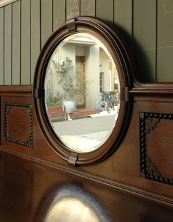 アンティークミラーサイドボード