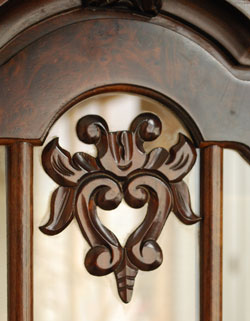 j-694-fアンティーク ウォール キャビネット