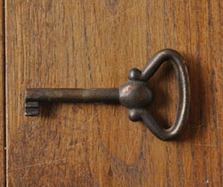 j-696-fアンティーク ウォール キャビネット