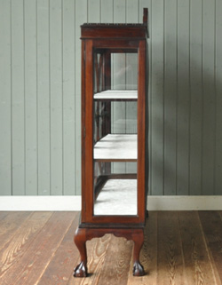 j-721-f アンティークガラスキャビネット