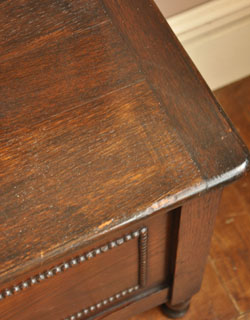 j-776-f アンティーク コファー（ベンチ）