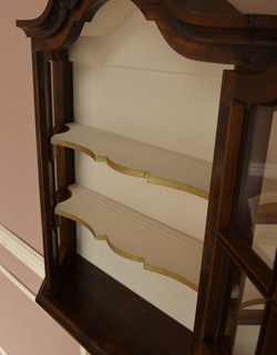 j-789-f アンティークウォールキャビネットの棚板