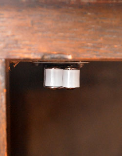 j-851-f アンティークミラーバックサイドボードのローラーキャッチャー