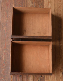 j-851-f アンティークミラーバックサイドボードの引き出し内