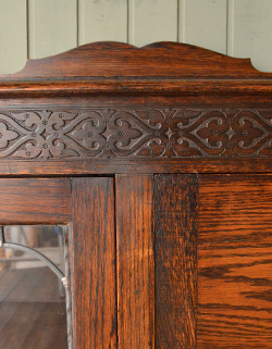 j-863-f アンティークブックケース