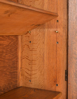 j-946-f アンティークブックケースの棚板