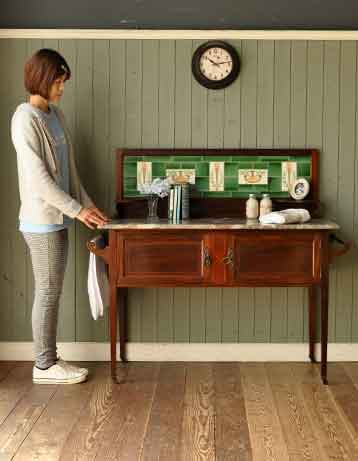 j-950-f アンティークウォッシュスタンドのモデル入り