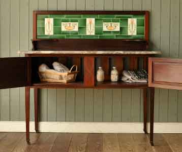 j-950-f アンティークウォッシュスタンドのオープン時