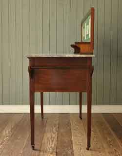 j-950-f アンティークウォッシュスタンドの横から