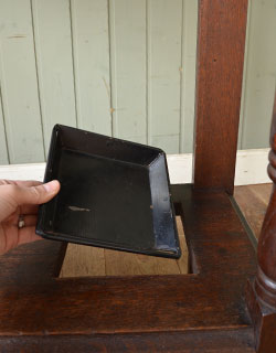 j-954-f アンティークホールスタンドの受け皿