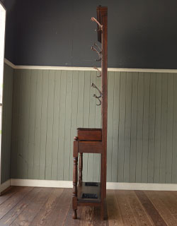 j-954-f アンティークホールスタンドの横から