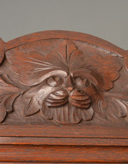 j-954-f アンティークホールスタンドの装飾