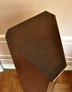 j-969-f アンティークコーナーキャビネットの天板