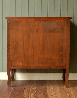 j-971-f アンティークサイドキャビネットの後ろ