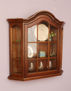 j-984-f アンティークウォールキャビネットの装飾
