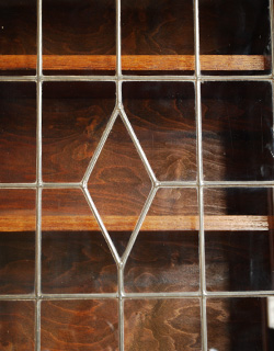 j-987-f アンティークブックケースのガラス