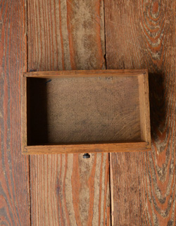 j-991-f アンティークブックビューロー（本棚兼デスク）の小引き出し