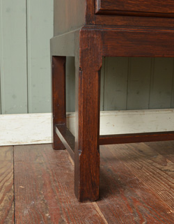 j-991-f アンティークブックビューロー（本棚兼デスク）の脚