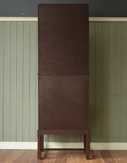 j-991-f アンティークブックビューロー（本棚兼デスク）の後ろ