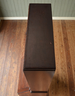 j-991-f アンティークブックビューロー（本棚兼デスク）の天板