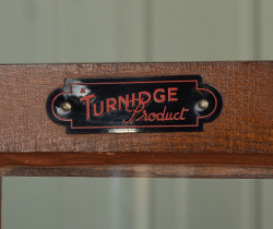 j-993-f アンティークガラスキャビネットのタグ