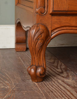 j-998-f アンティークガラスキャビネットの脚