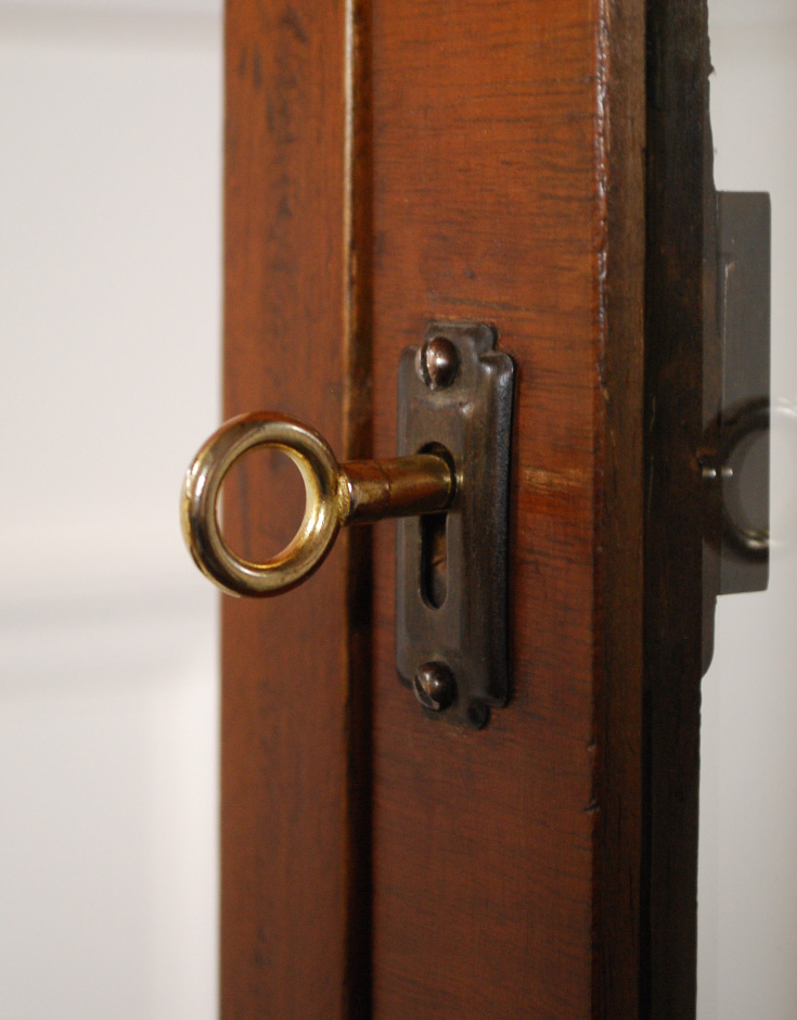 k-1049-f アンティークガラスキャビネットの取っ手