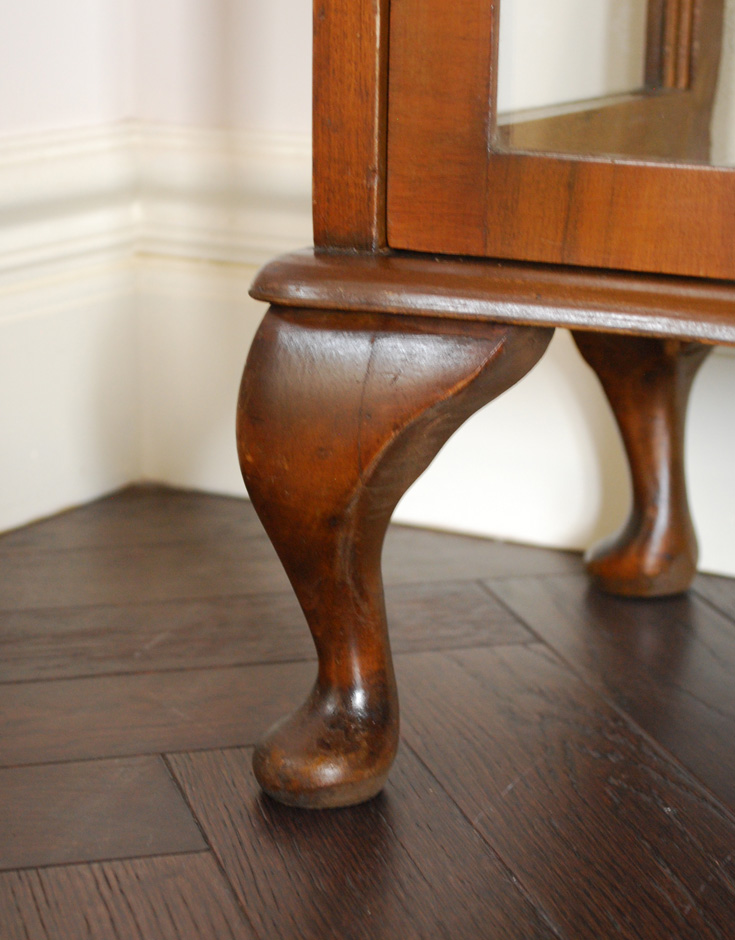 k-1049-f アンティークガラスキャビネットの脚