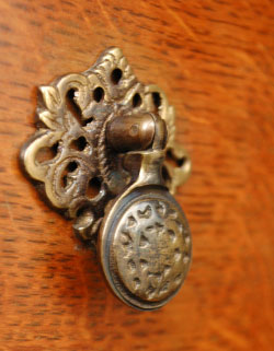 アンティークミラーサイドボード