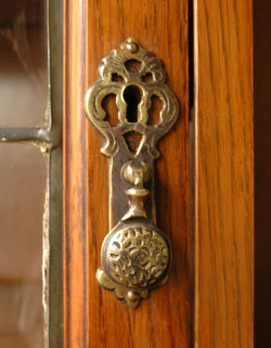 アンティークミラーサイドボード