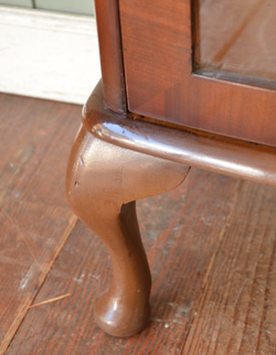 k-566-f アンティーク ガラスキャビネット